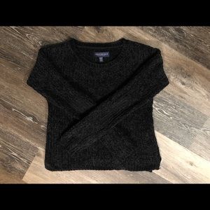 ❌SOLD❌ Chunky knit velvet sweater